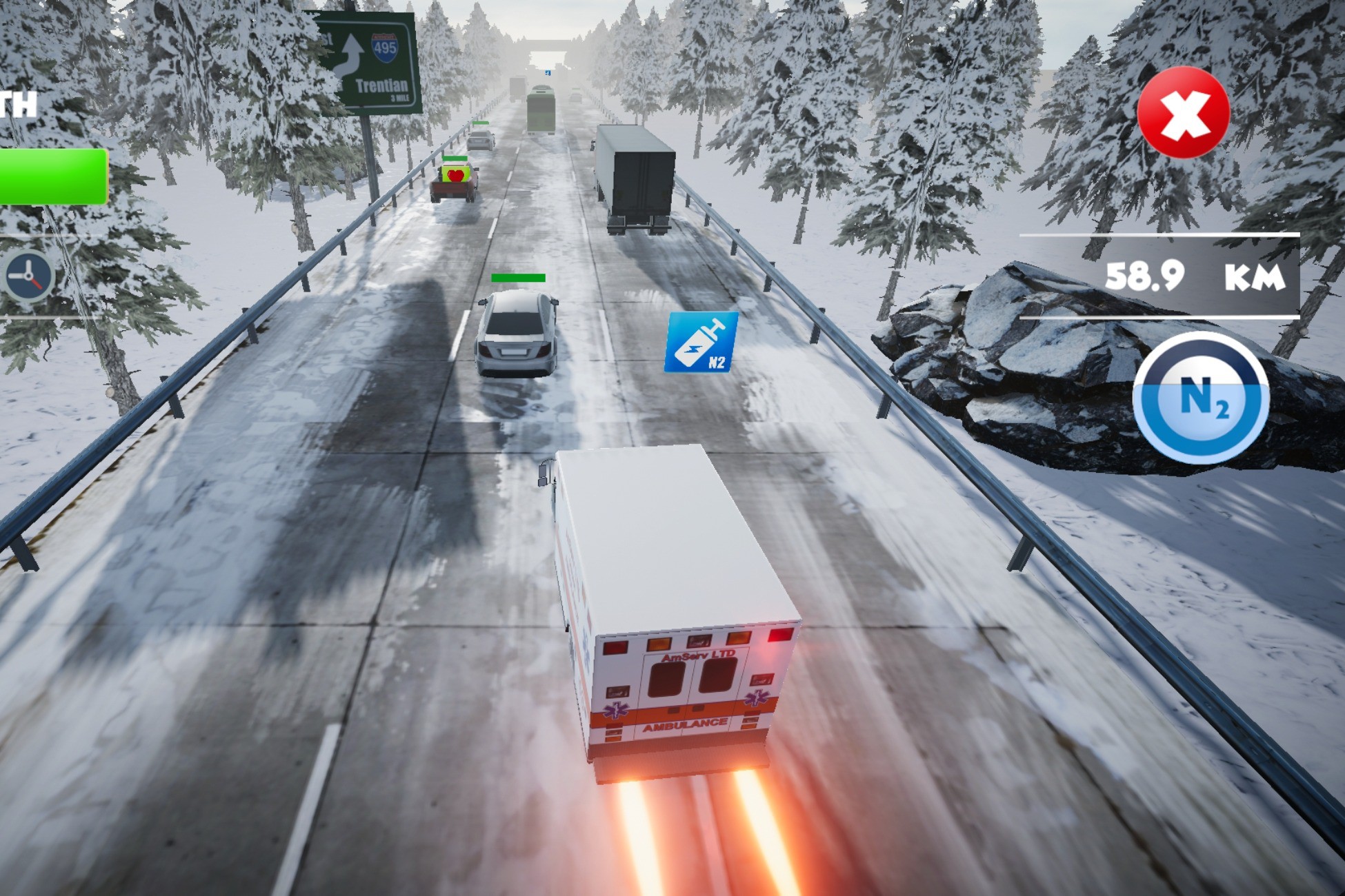 Traffic Racing Game, image 1
