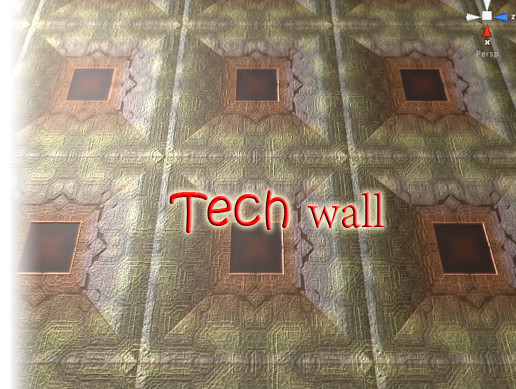 Tech wall | 2D 텍스처 및 소재 | Unity Asset Store