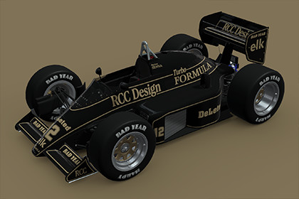 Cartoon Formula 1986