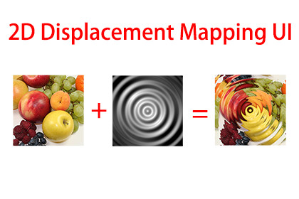 2D Displacement Mapping UI By maything