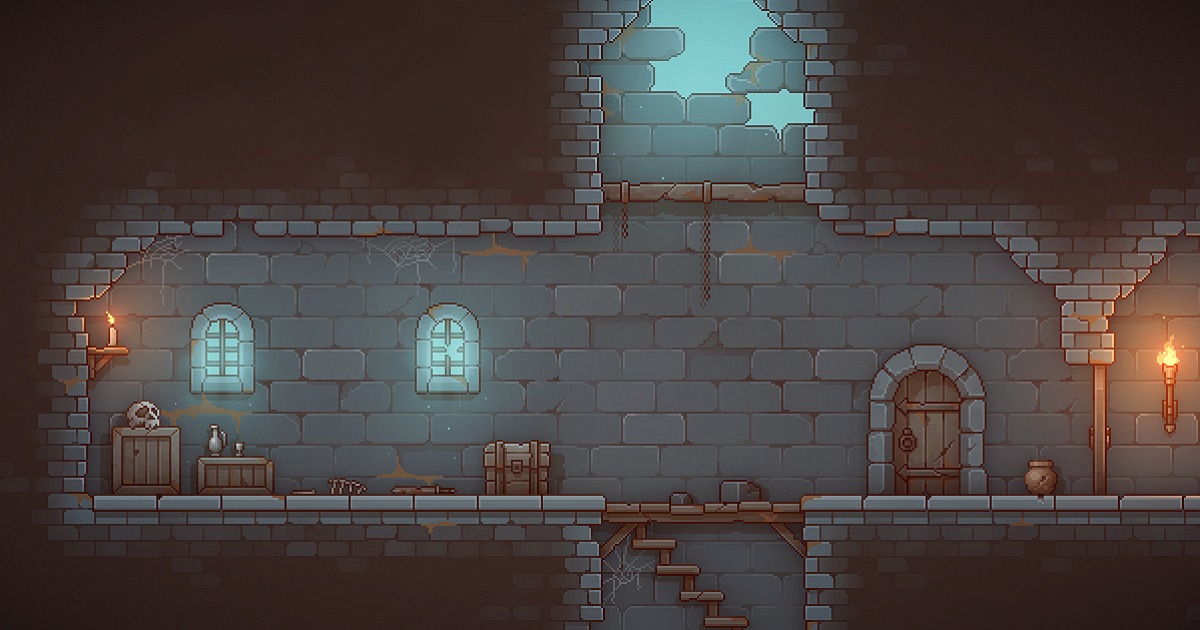 Pixel Art Platformer - Dungeon | 2D Environments | Unity Asset Store