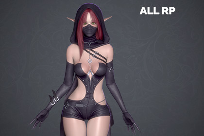 Elf Assassin Girl Selene