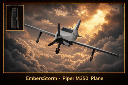 EmbersStorm - Free Piper M350 Plane