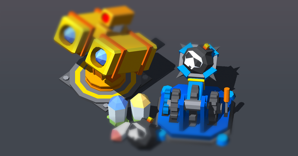 Unity 2d Block Turret Fatty Poly Turret Part2 | 3D Weapons | Unity Asset Store