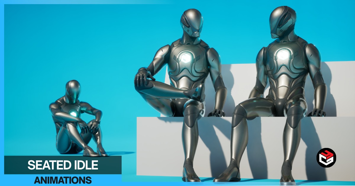 84 NPC Seated Idle Animations | 3D Animations | Unity Asset Store