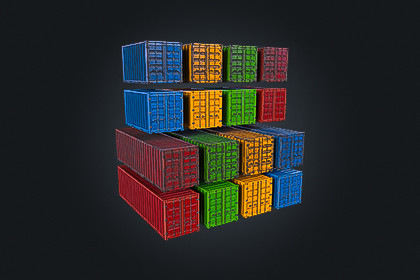 Container V3 - Industrial Storage | Game Ready PBR | Built-In & URP Compatible