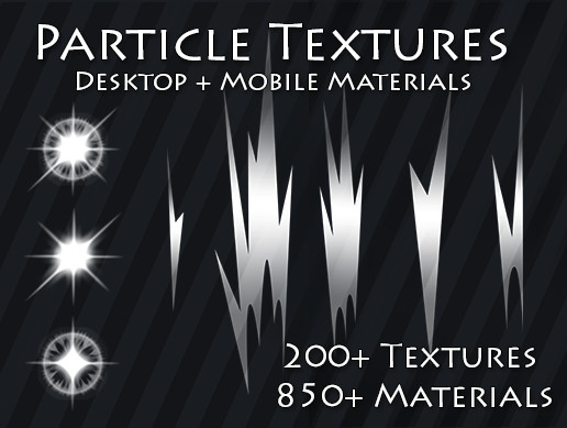 Particle Textures Vol.1 | 2D Textures & Materials | Unity Asset Store