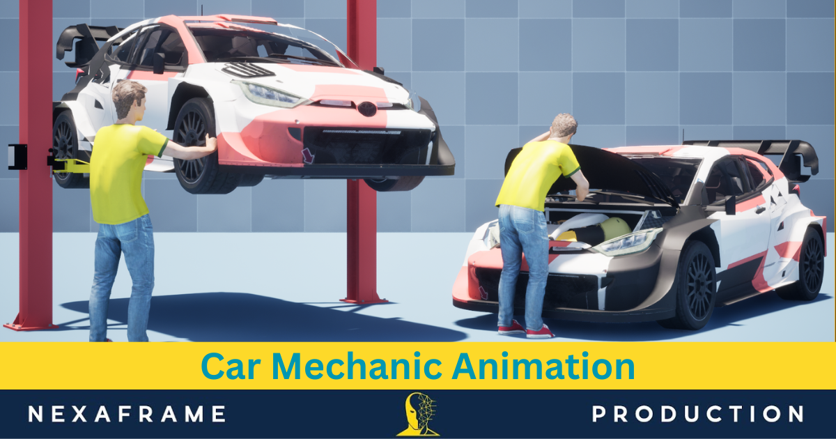 Image for Car Mechanic Animations by NexaFrame Production