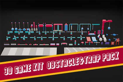 3D Game Kit-Obstacle&Trap Pack