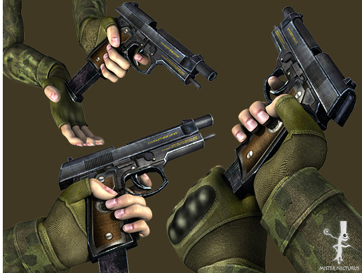 Animated Arms & Gun | 3D 총기 | Unity Asset Store