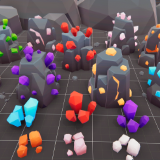 Stylized Mining Nodes - Modular Ores & Crystals Kit