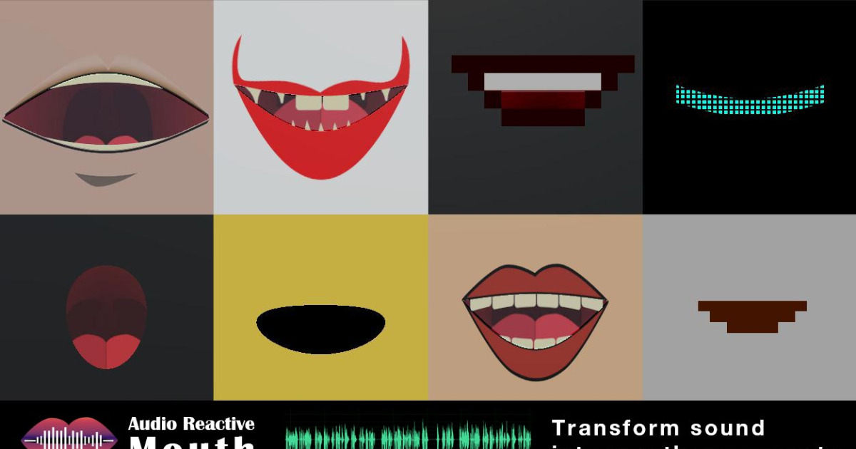 Audio Reactive Mouth | Animation Tools | Unity Asset Store