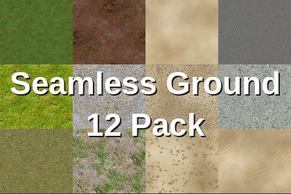 Seamless Ground 12 Pack – PBR Materials Included