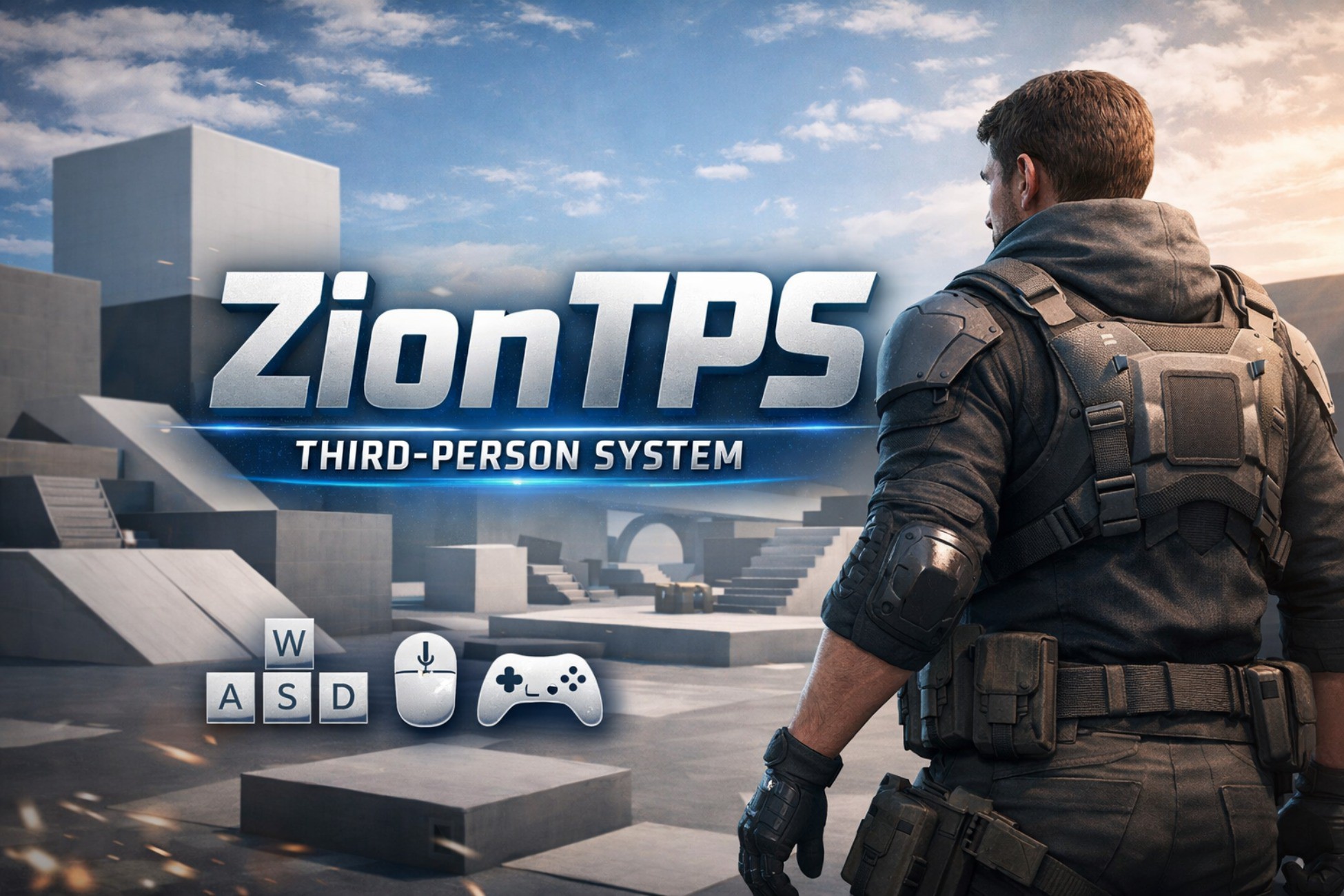 ZionTPS – Modular Third Person Controller & Locomotion System