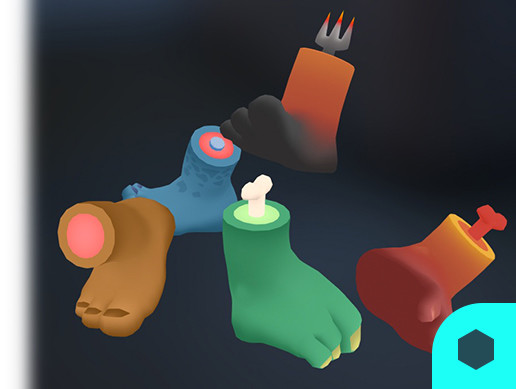 3D Characters - Foot | 3D 生物 | Unity Asset Store