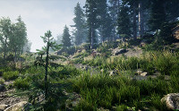 Mountain Trees - Dynamic Nature
