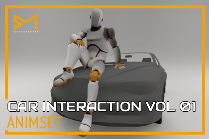 Car Interaction Animset Vol 01