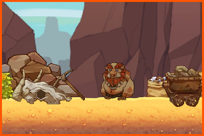 Handpainted Platformer & Digging World - 2D Tileset Pack