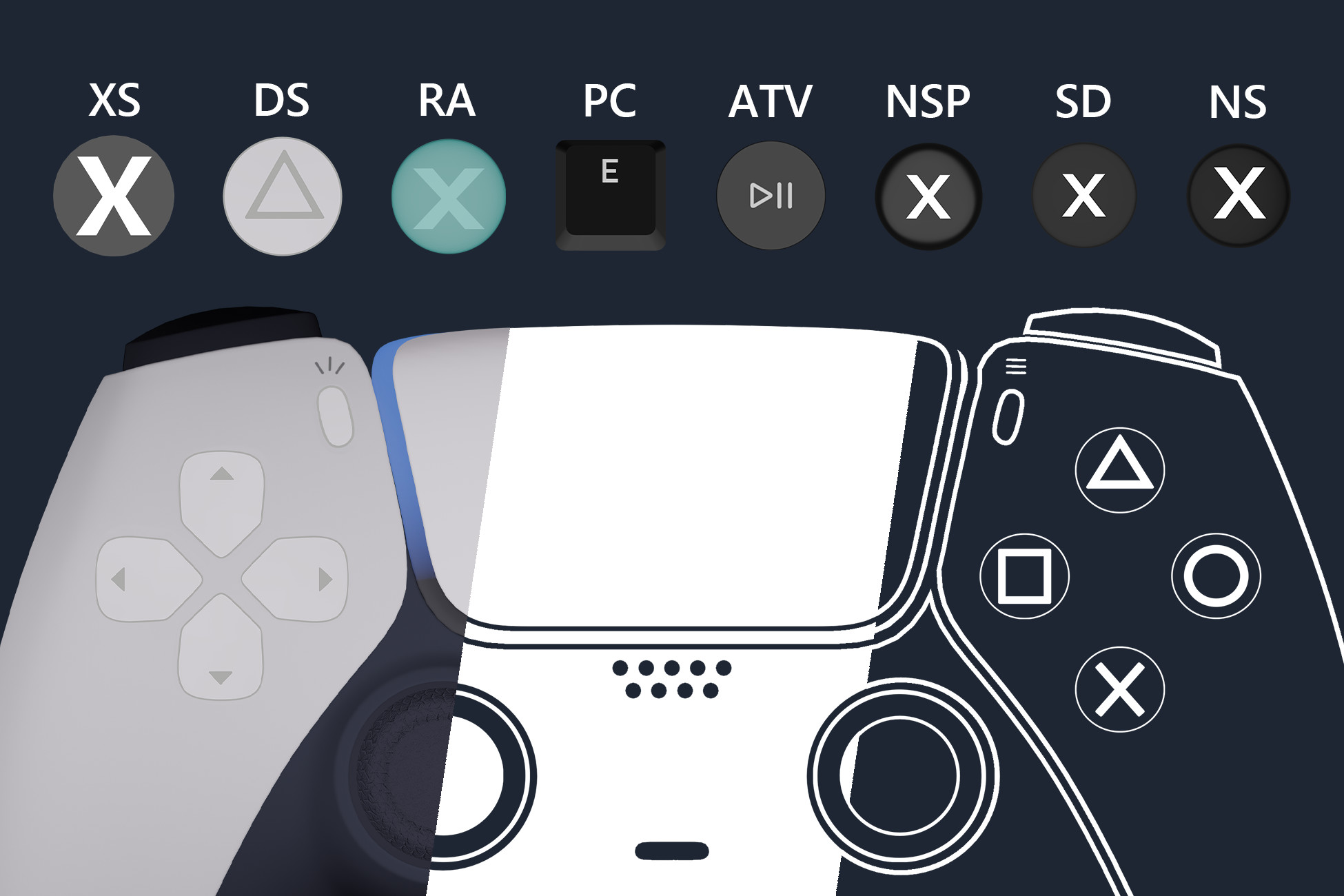 Joystix - Controllers & Button Overlays Pack (+ Keyboard/Mouse) | 2D ...