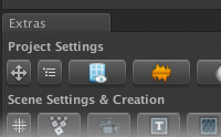 Extras Toolbar