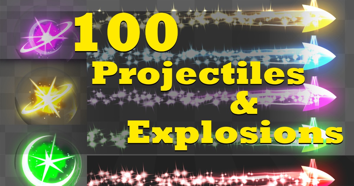 Stylized Projectiles Vol3 | Fire & Explosions | Unity Asset Store