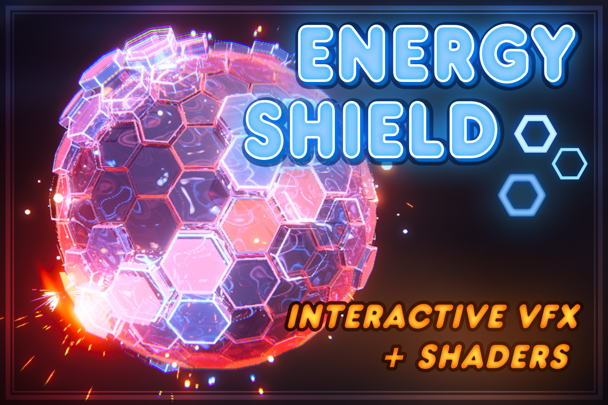 Ultimate Energy Shield (Interactive VFX, Shaders) | VFX | Unity Asset Store