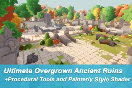 Ultimate Overgrown Ancient Ruins Pack