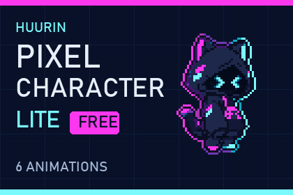 Huurin - Pixel Character Lite