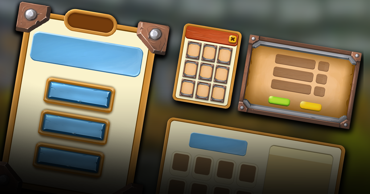 Mobile Game UI | 2D Icons | Unity Asset Store