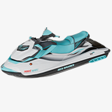 Jet Ski 02 White HDRP URP Textures