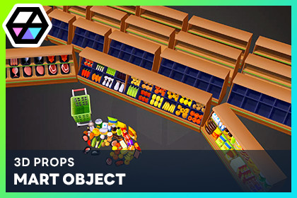 3D Props - Mart Object