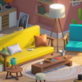 Low Poly Interior Houses – Modular Home Assets Pack