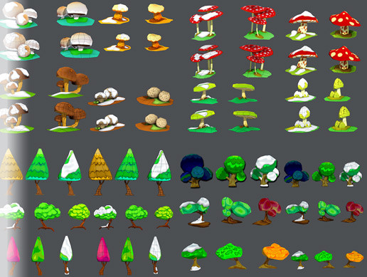Toon Tree Pack | 3D Trees | Unity Asset Store