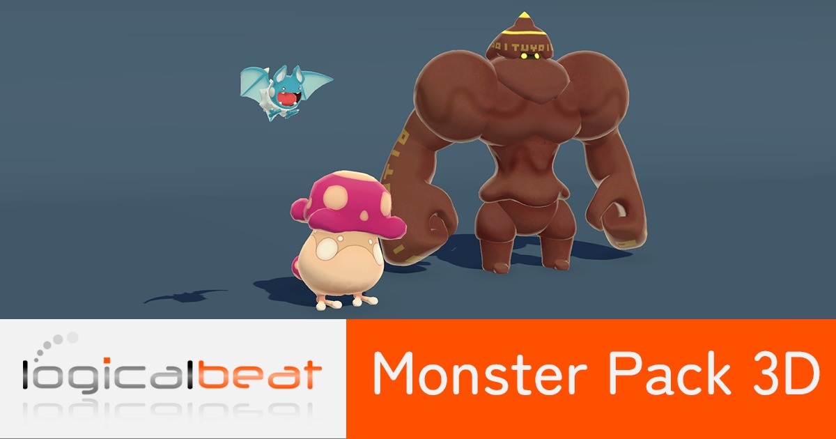 MonsterPack3D | 3D Creatures | Unity Asset Store