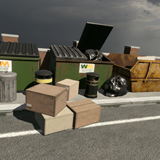 Garbage Dumpster, Skips & Bins