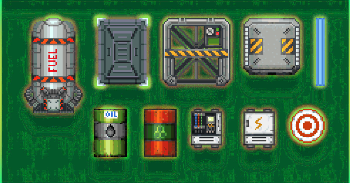 RC Art - Rough Props | 2D | Unity Asset Store