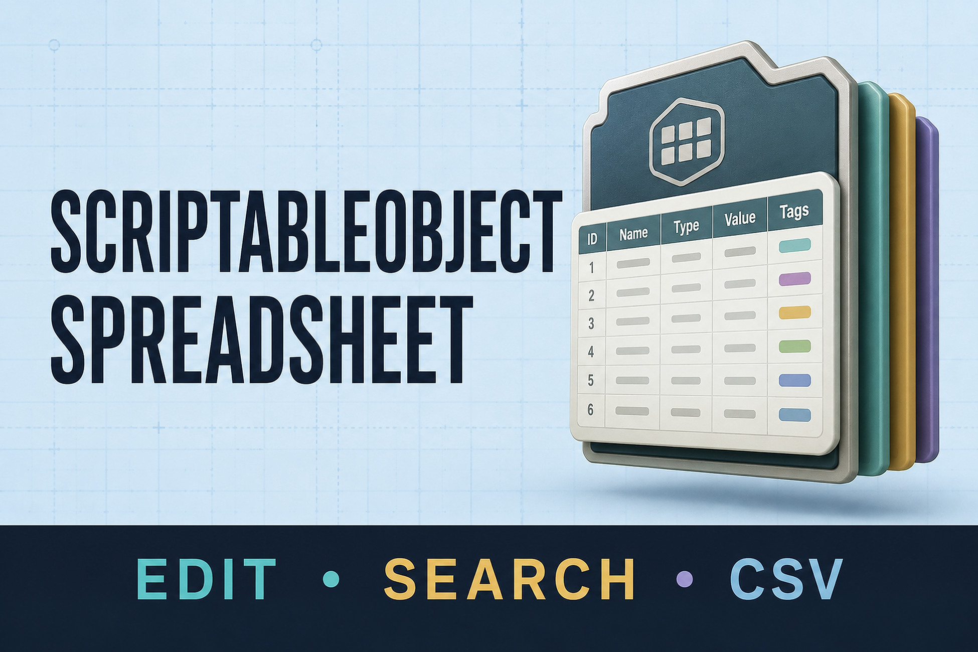 DataLoom Base - ScriptableObject Spreadsheet Editor