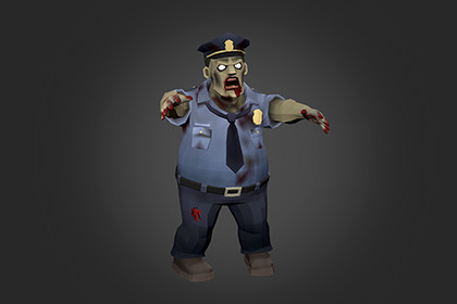 Police Zombie