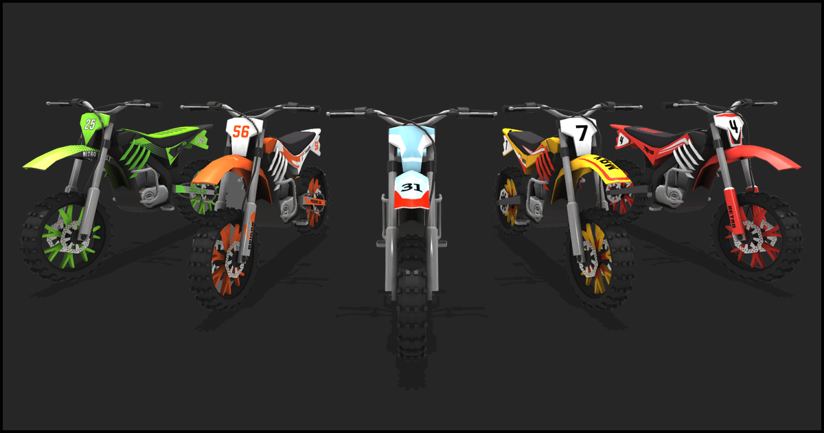Dirt Bike Motocross | 3D Land | Unity Asset Store