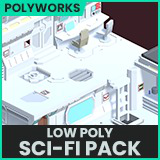 Low Poly Sci-Fi Pack - Polyworks
