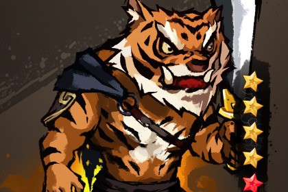 Tiger Vanguard_2D Spine Animation