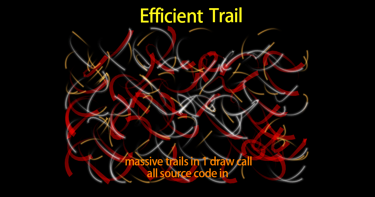 Unity Mesh Trail Efficient Trail | Game Toolkits | Unity Asset Store