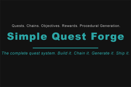 Simple Quest Forge:No-Code Quests, Chains & Procedural Generator w/JSON support