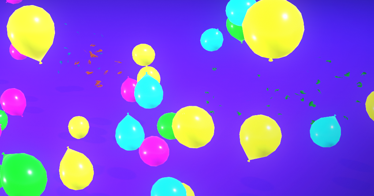 Unity Ballon Balloon FX | VFX Particles | Unity Asset Store