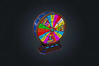 Lucky Spin Mach V4– Casino Gambling | Game Ready PBR | Built-In & URP Compatible