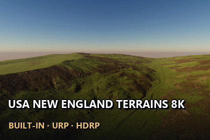 USA New England Real-World Terrains 8K