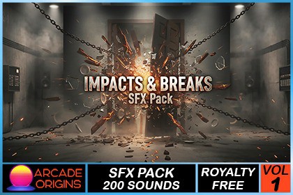 Impacts & Breaks SFX Pack - Vol. 1