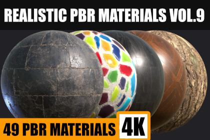 Realistic PBR Materials Vol.09