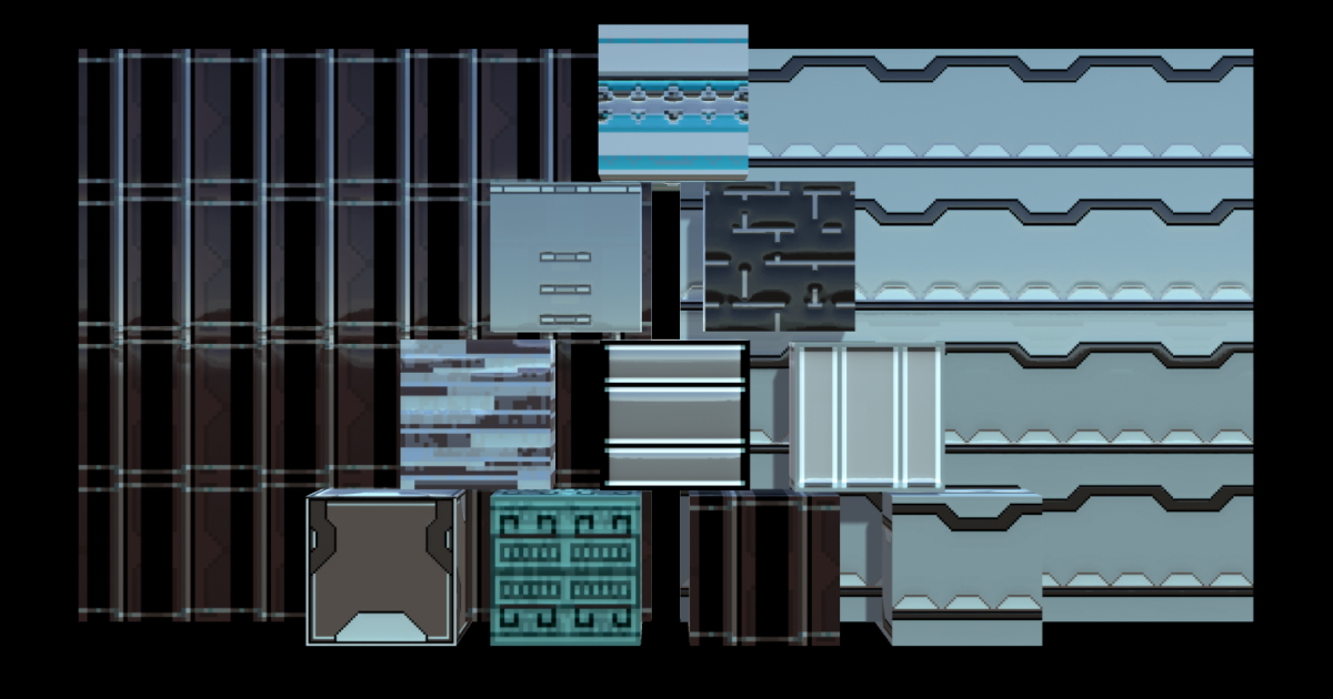 Pixel Retro Collection 2 Materials & Textures | 2D Textures & Materials ...