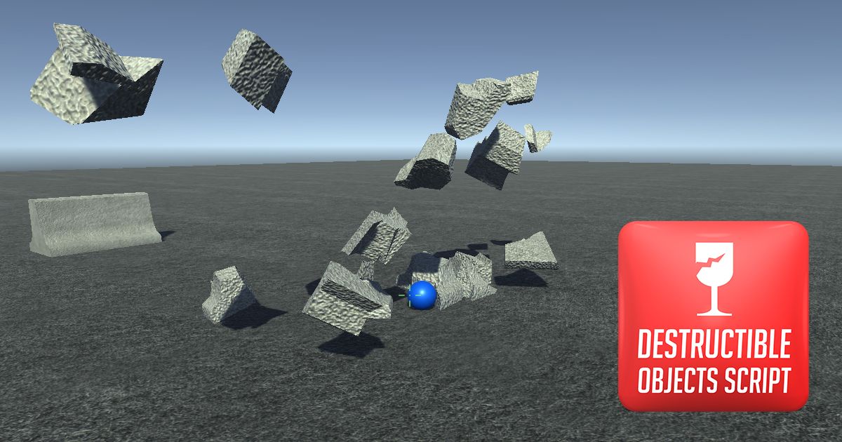 Destructible objects script | Particles/Effects | Unity Asset Store